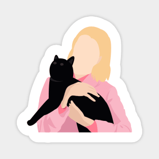 Sabrina and Salem Magnet