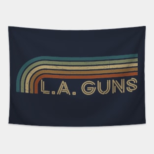 L.A. Guns Retro Stripes Tapestry