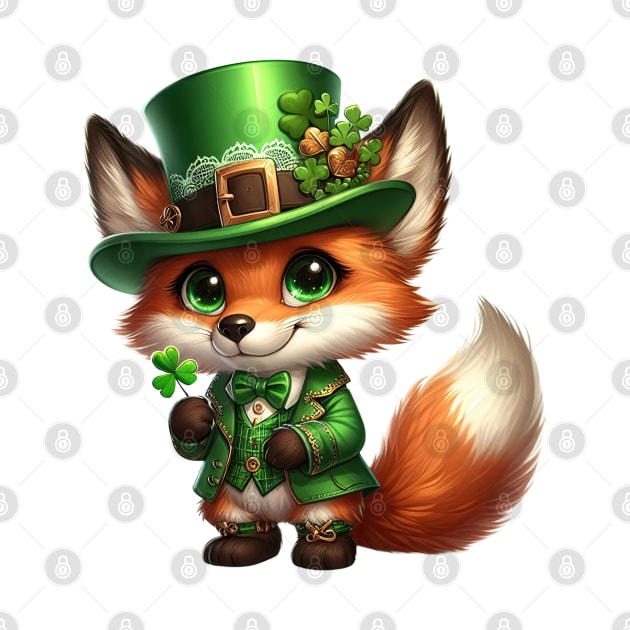 St Patricks Fox by Chromatic Fusion Studio