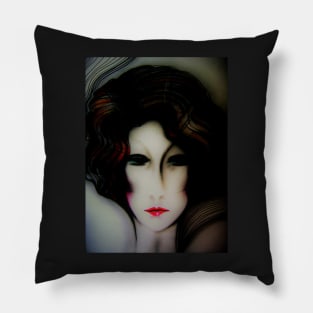 Dark Deco Dolly Jacqueline Mcculloch House of Harlequin Pillow