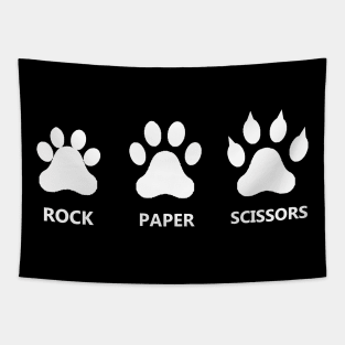 rock paper claws Tapestry