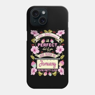 January Woman Phone Case