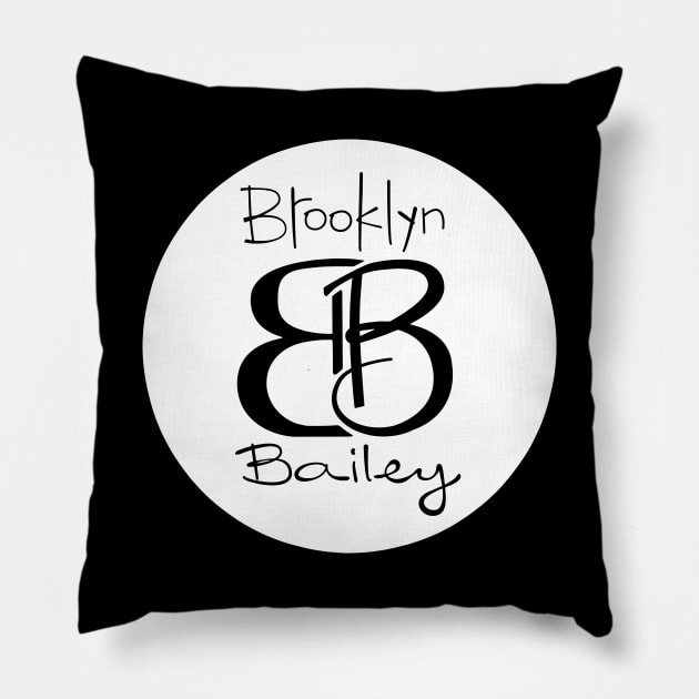 brooklyn and bailey Pillow by charlottahaaigis