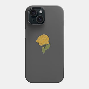 Spring Garden - Gray + Gold Phone Case