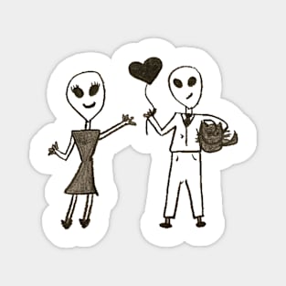 Alien love Magnet