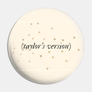 taylor's version Pin