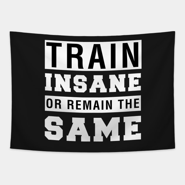 Train Insane or Remain The Same Tapestry by CityNoir