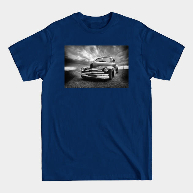 Disover 1947 - Chevrolet, black white - Chevrolet Bel Air - T-Shirt