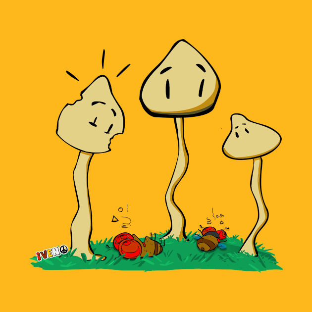 Mushroom Gang by iveno