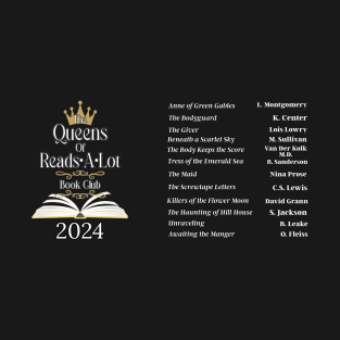 (MUG)The Queens of Reads A Lot 2024 Reading List T-Shirt