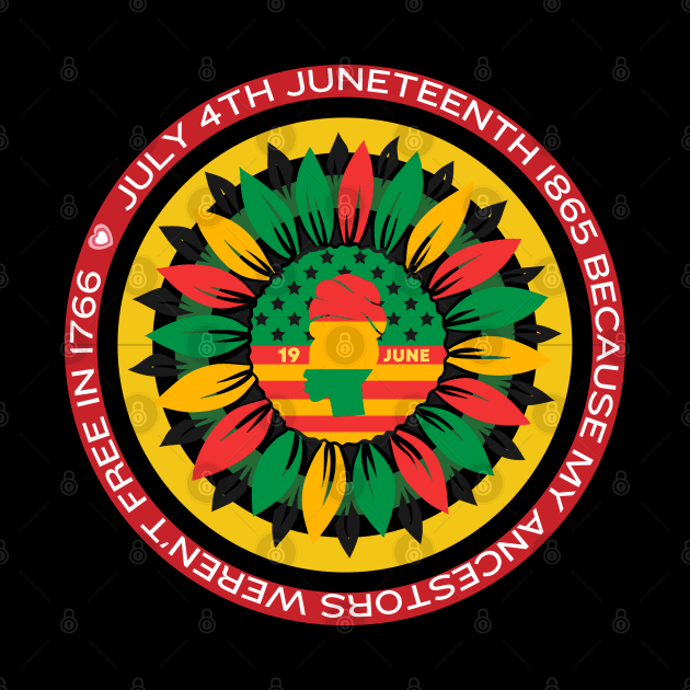 Juneteenth 1865, A Celebration of Freedom, Black Independence Day, Black Lives Matter, Black History Matters by twitaadesign