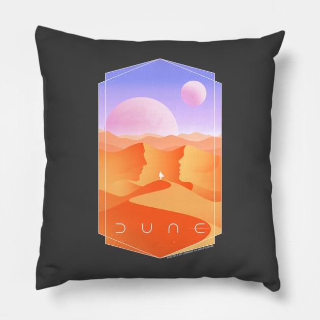 Destined for Dune Pillow by sketchboy01