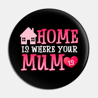 Cute Home Is Where Your Mum Is Adorable Moms House Pin