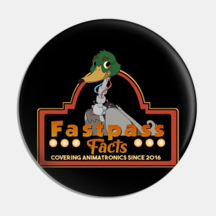 Fastpass Facts Classic Walt Logo Pin