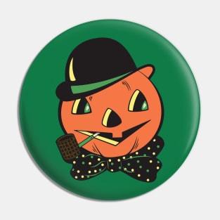 Retro Jack O Lantern Pin