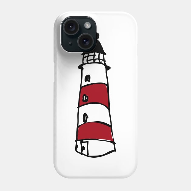 lighthouse Phone Case by Ljuko