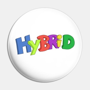 Hybrid School for Teachers and Kids Pin