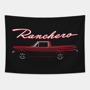 64-65 Red Ranchero Tapestry