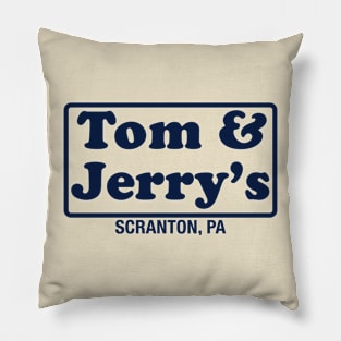 Double-Sided Tom & Jerry's, Scranton, PA Pillow