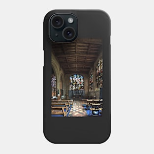 Inside of St Peter and Paul's church in Lavenham  5 Phone Case