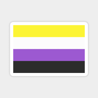 Non-binary gender Flag LGBT Pride Month Magnet