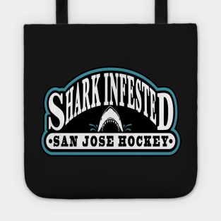 Shark Infested San Jose Hockey Tote