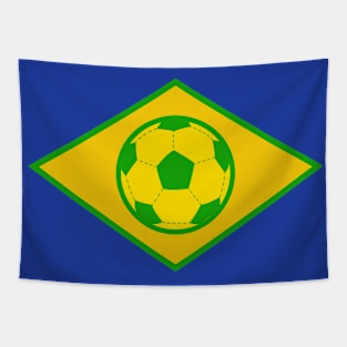 Brazil Country And Flag Tapestry