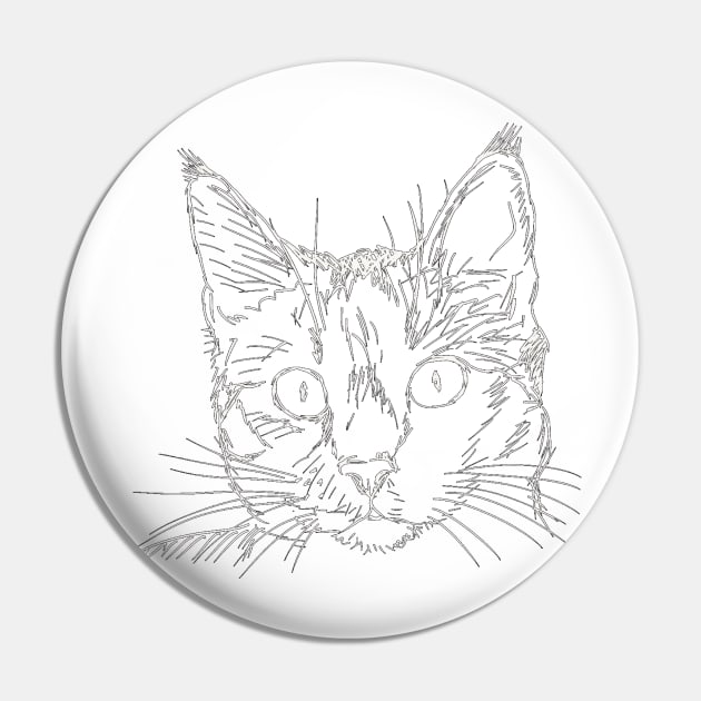 Gatto Pin by Grazia