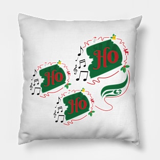 Ho ho ho, lyric of santa Pillow