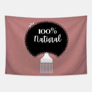 100% Natural Hair Tapestry