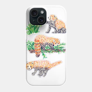 Red Pandas Phone Case