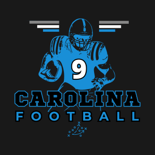 North Carolina Football Vintage Style T-Shirt