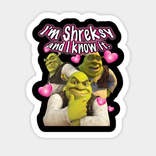 Shrek meme Sticker for Sale by tttatia