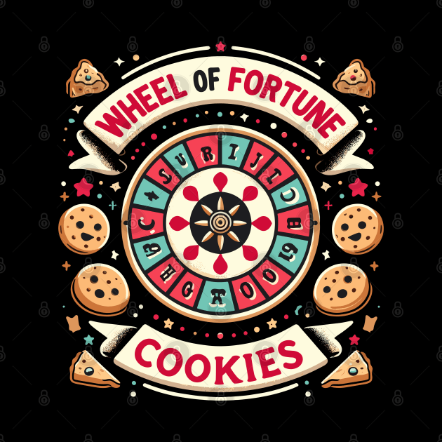 Wheel Of Fortune Cookies Fun Roulette Tarot Pun Horoscope by Nature Exposure
