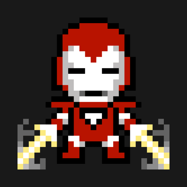 8-bit Iron Series #8 - Silver Centurion by Ingeneri