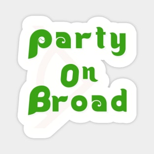 Party on Broad Square Magnet