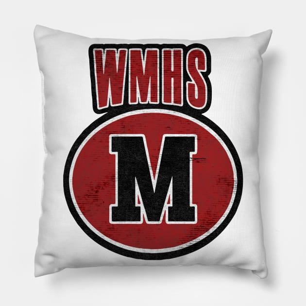 WMHS CLUB Pillow by GoatKlan