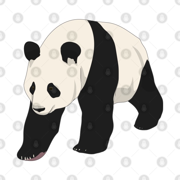 Panda by Sticker Steve