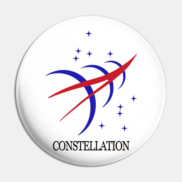 Constellation Logo Pin by Spacestuffplus