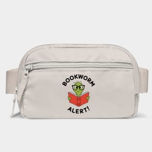 Bookworm Alert Funny Nerdy Book Reader Bookish Bag