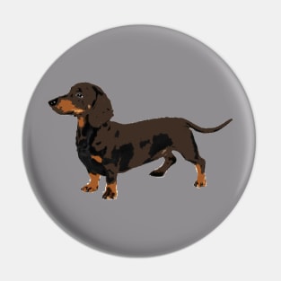 Daschund dog Pin