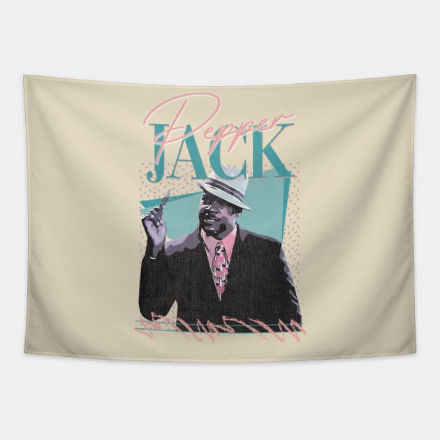 Pepper Jack 90s Retro Tapestry by Sunny Legends