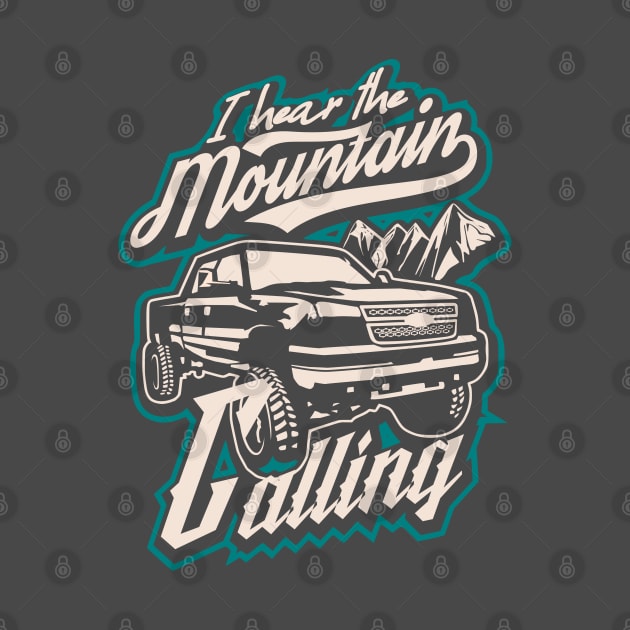 I hear the mountain calling pickup truck adventure canada by SpaceWiz95