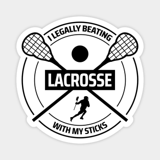 lacrosse Magnet