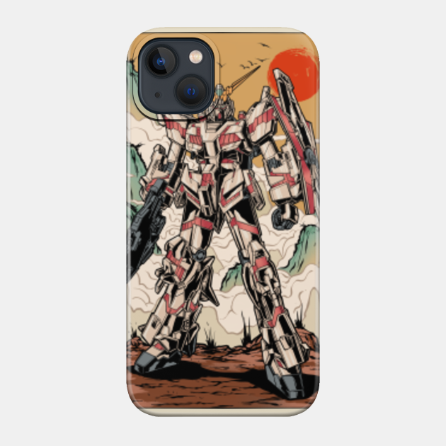 Unicorn Gundam Chinese Style - Gundam - Phone Case