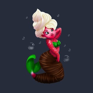 Chocolate Dipped Strawberry Mermaid T-Shirt