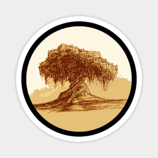 Willow Tree Orange Magnet