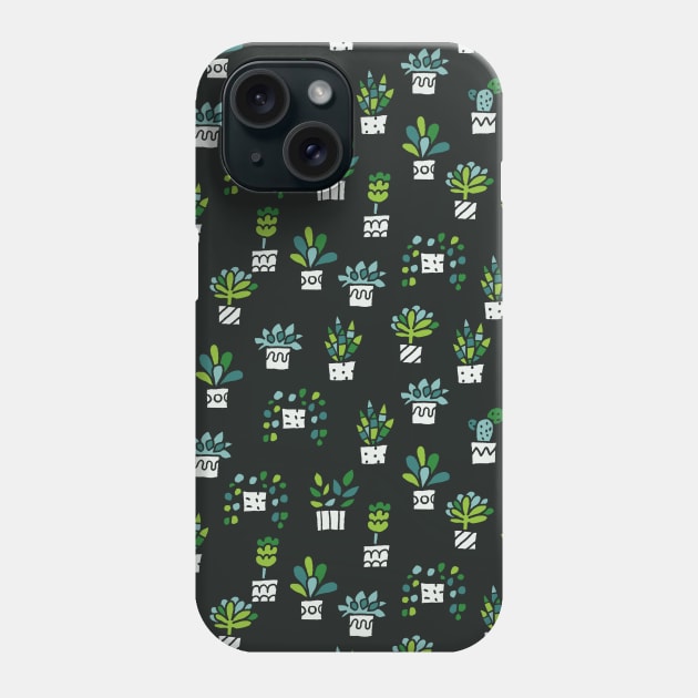 Cacti plants Phone Case by kostolom3000