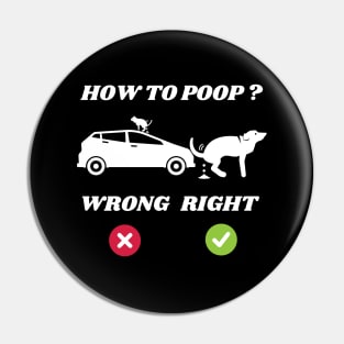 How To Poop Pin