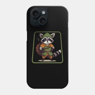 Raccoon Robin Hood Phone Case